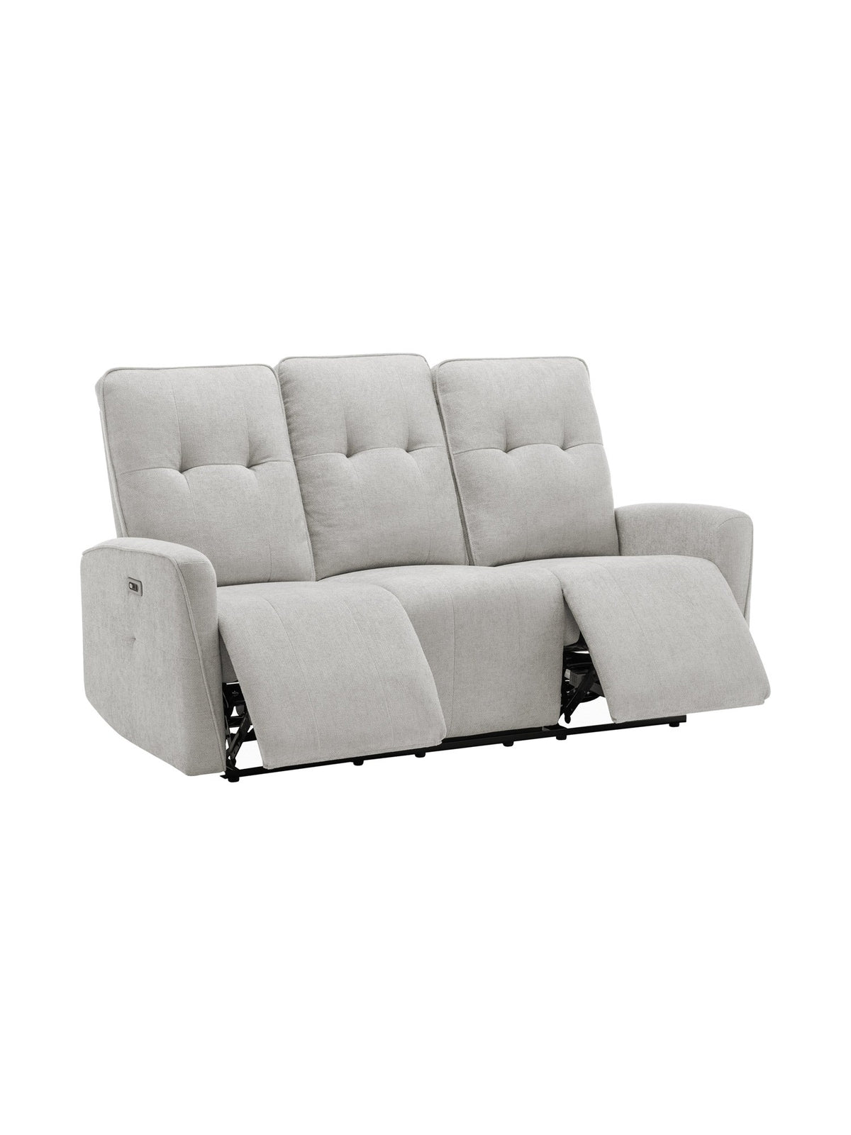 Sofa inclinable Dalton en gris – photo sur fond blanc – Meubles TOCO
