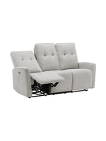 Sofa inclinable Dalton en gris – photo sur fond blanc – Meubles TOCO