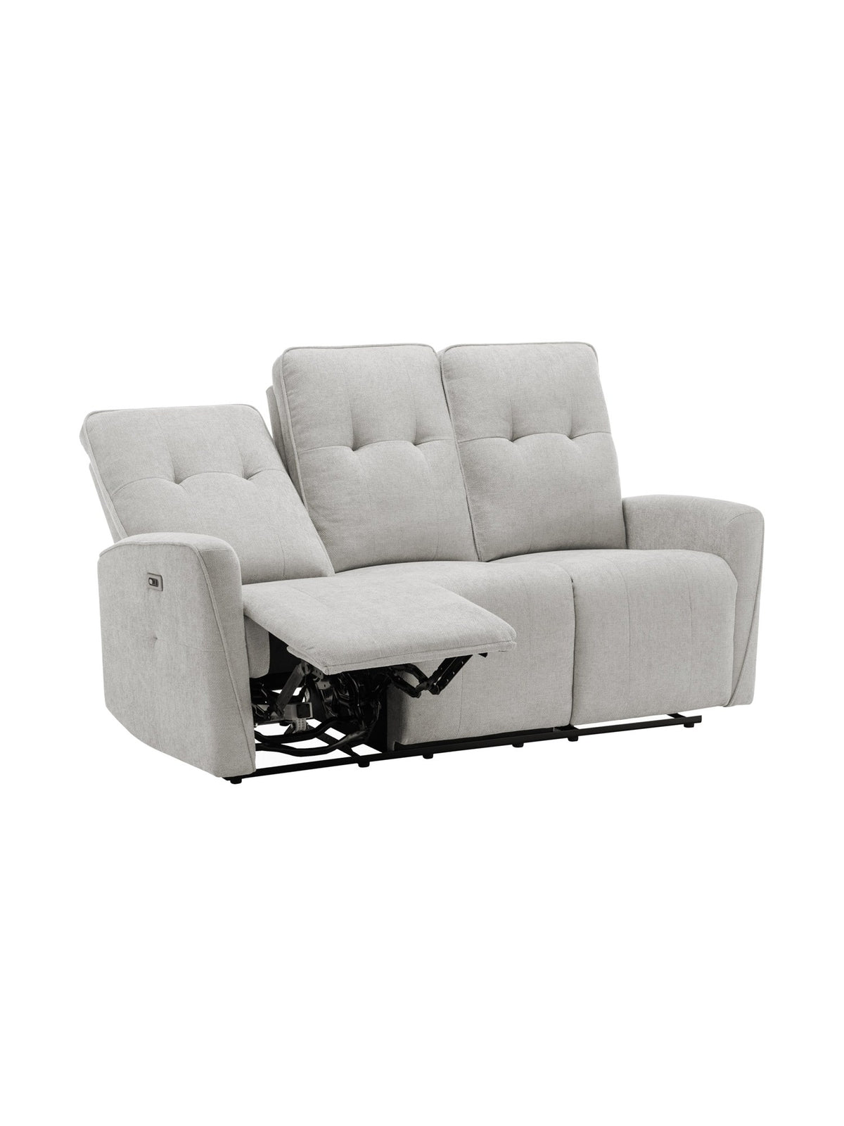 Sofa inclinable Dalton en gris – photo sur fond blanc – Meubles TOCO