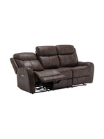 Sofa inclinable Jackson en brun – photo sur fond blanc – Meubles TOCO