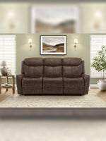Sofa inclinable Jackson en brun – mise en situation dans un salon – Meubles TOCO