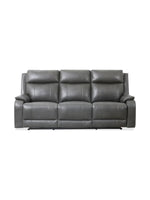Sofa inclinable Lewis en gris foncé – vue de face – Meubles TOCO