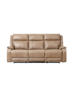 Sofa inclinable Lewis en taupe – vue de face – Meubles TOCO