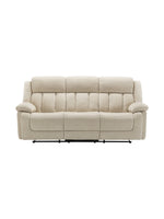 Sofa inclinable Ricardo en beige – vue de face – Meubles TOCO