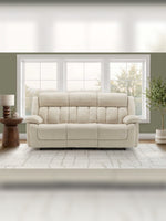 Sofa inclinable Ricardo en beige – mise en situation dans un salon – Meubles TOCO