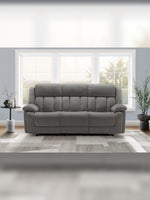 Sofa inclinable Ricardo en gris – mise en situation dans un salon – Meubles TOCO
