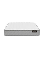 Matelas ferme TOCO Meubles BackCare Duo avec ressorts ensachés, mousse AirFeel et gel rafraîchissant blanc et gris