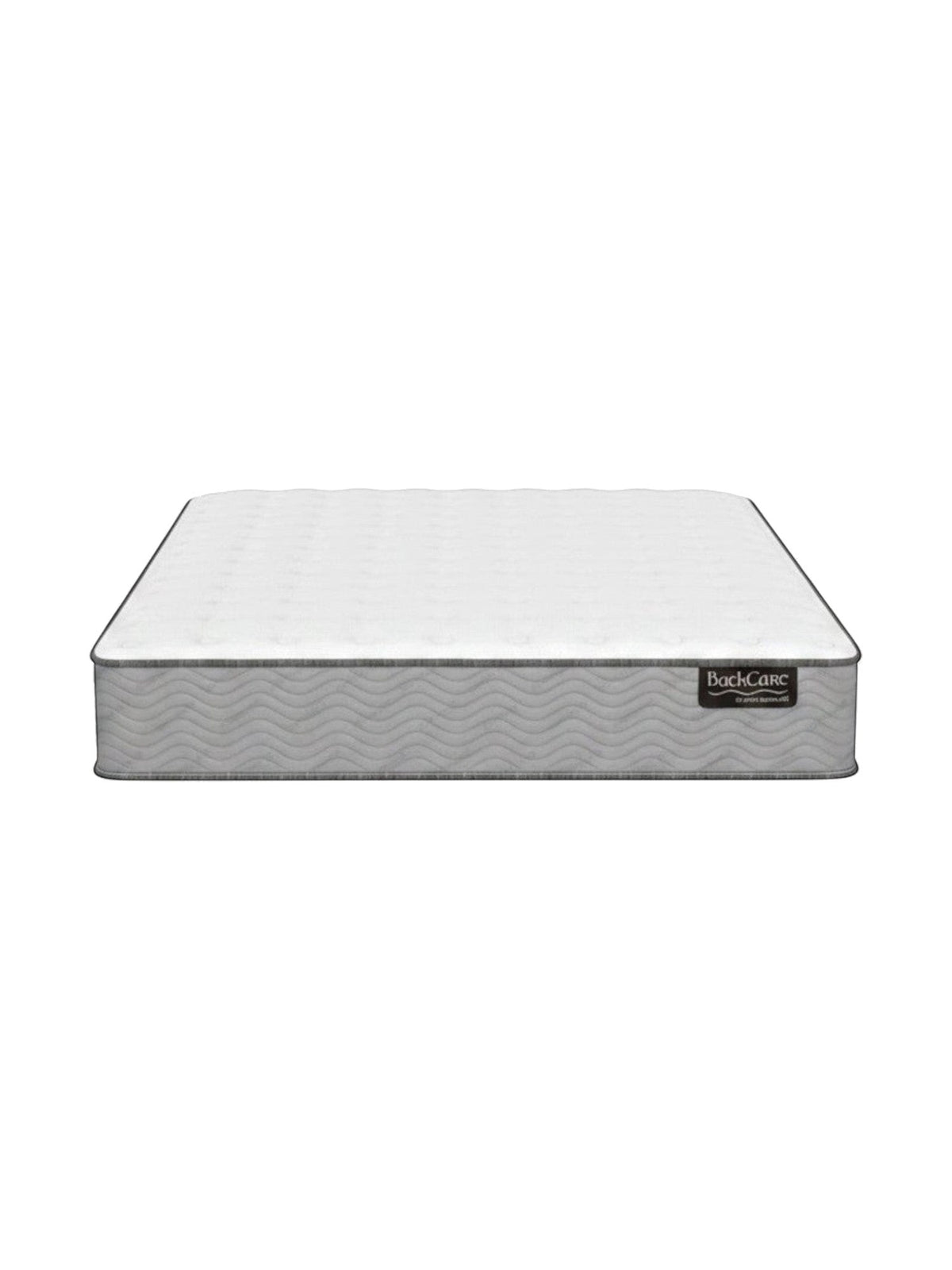 TOCO Meubles matelas BackCare Duo blanc et gris avec 700 ressorts ensachés, mousse AirFeel™ et gel rafraîchissant.