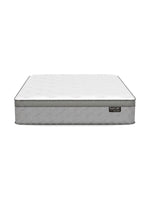 Matelas Back care Quartet TOCO Meubles avec ressorts ensachés, mousse AirFeel et gel rafraîchissant, blanc et gris