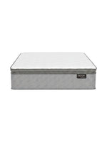 Matelas haut de gamme TOCO Meubles Back Care Quintet avec ressorts ensachés et finition grise élégante