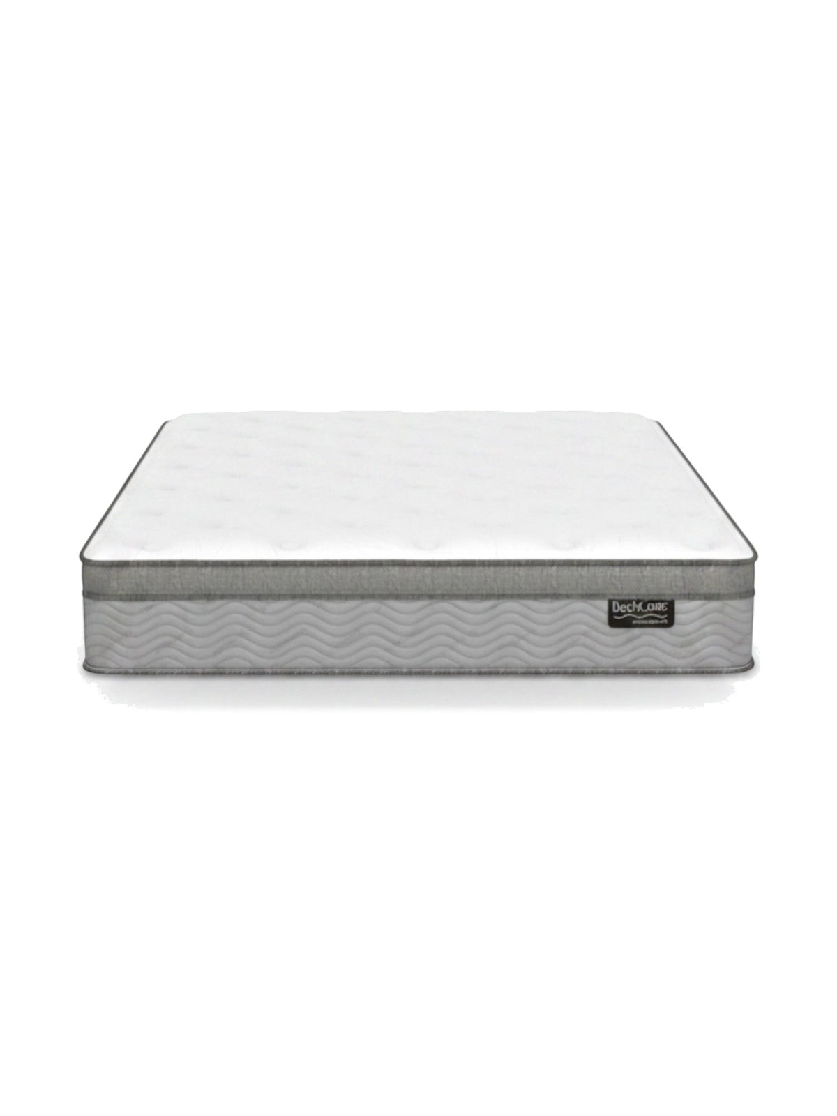 Matelas double BackCare Trio TOCO Meubles avec dessus coussinet, ressorts ensachés et mousse rafraîchissante