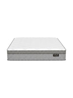 Matelas TOCO Meubles BackCare Trio avec dessus coussinet, ressorts ensachés et mousse gel rafraîchissante grise