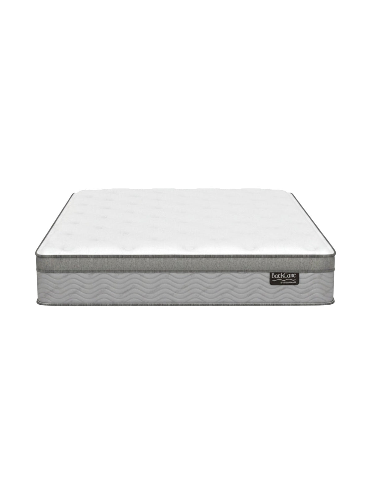 Matelas TOCO Meubles BackCare Trio avec dessus coussinet, ressorts ensachés et mousse rafraîchissante, confort moyen.