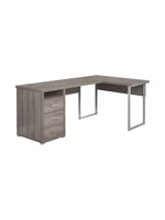 Bureau en L réversible Zoren 80''