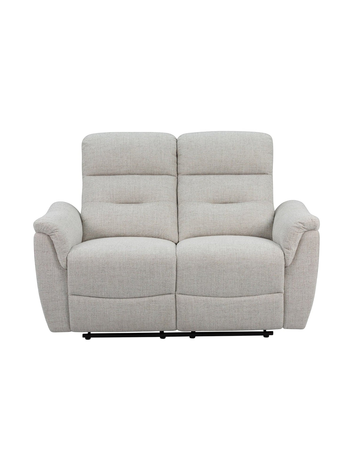 Causeuse inclinable Hudson de TOCO Meubles en tissu beige clair, design confortable et moderne pour salon