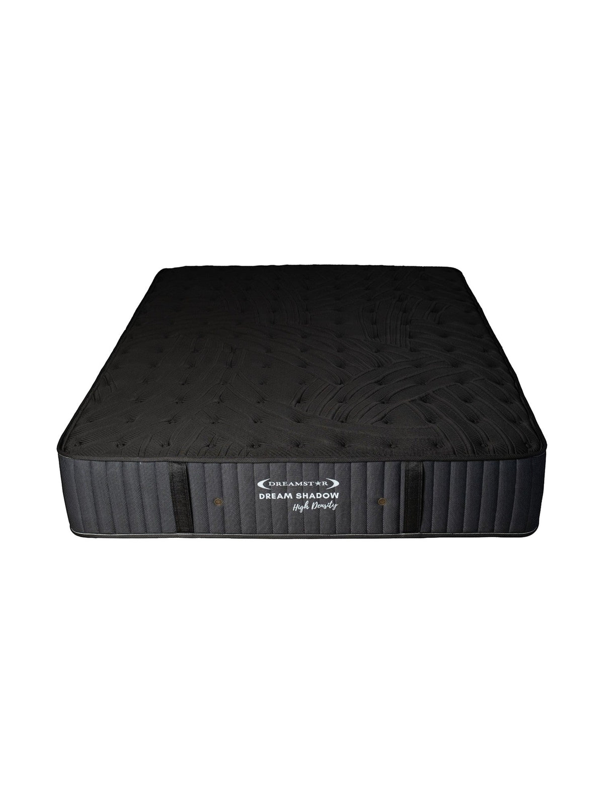 Matelas Dream Shadow Très Grand de TOCO Meubles, réversible, ferme, en mousse haute densité avec capitonnage vertical.
