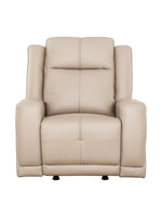 Fauteuil inclinable Charlie beige de TOCO Meubles au design moderne et confortable pour salon