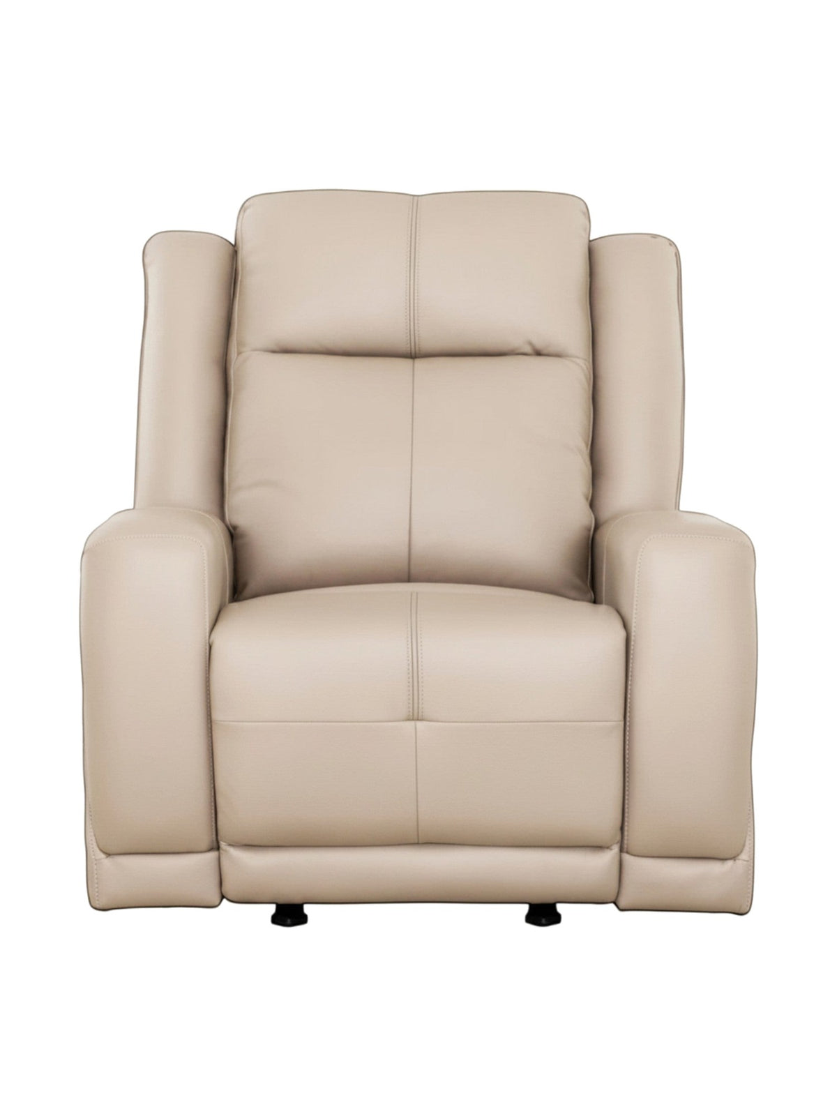 Fauteuil inclinable Charlie beige de TOCO Meubles au design moderne et confortable pour salon