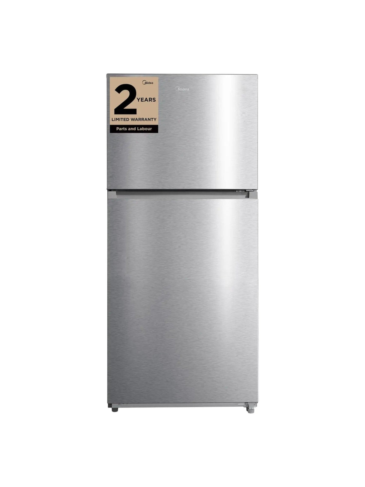Réfrigérateur MIDEA à congélateur supérieur en acier inoxydable, 18,1 pi. cu., vendu par TOCO Meubles