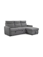 Sofa-lit sectionnel gris Olympe avec méridienne réversible de TOCO Meubles