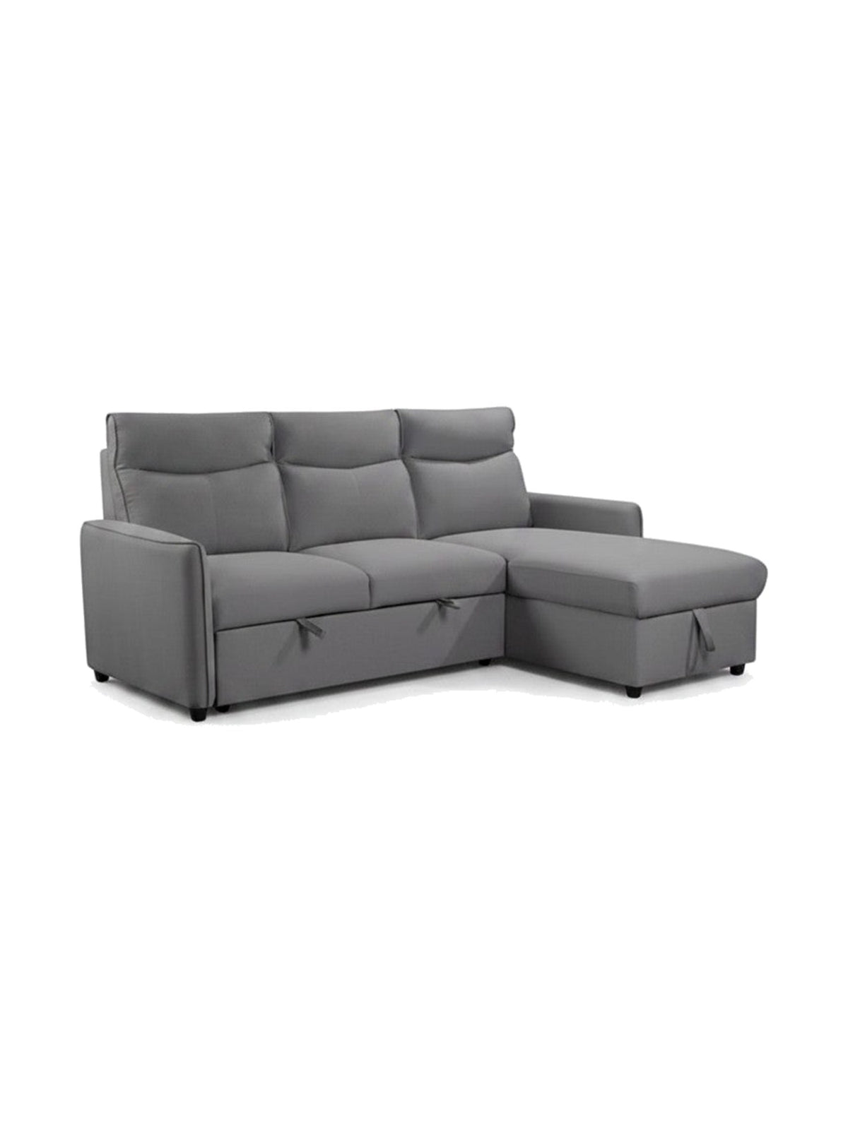 Sofa-lit sectionnel gris Olympe avec méridienne réversible de TOCO Meubles