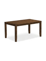 Table de salle à manger rectangulaire TOCO Meubles en placage de cerisier antique avec pieds en bois massif