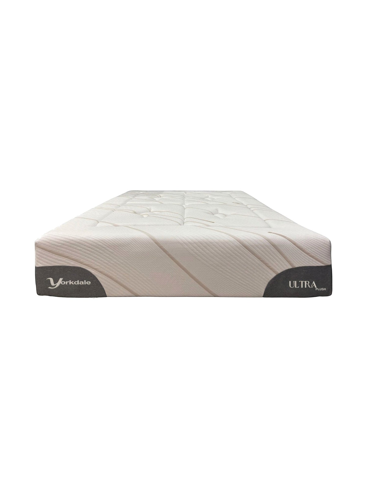 Matelas TOCO Meubles Ultra Plush blanc avec tissu rafraîchissant et surface matelassée pour un confort optimal.