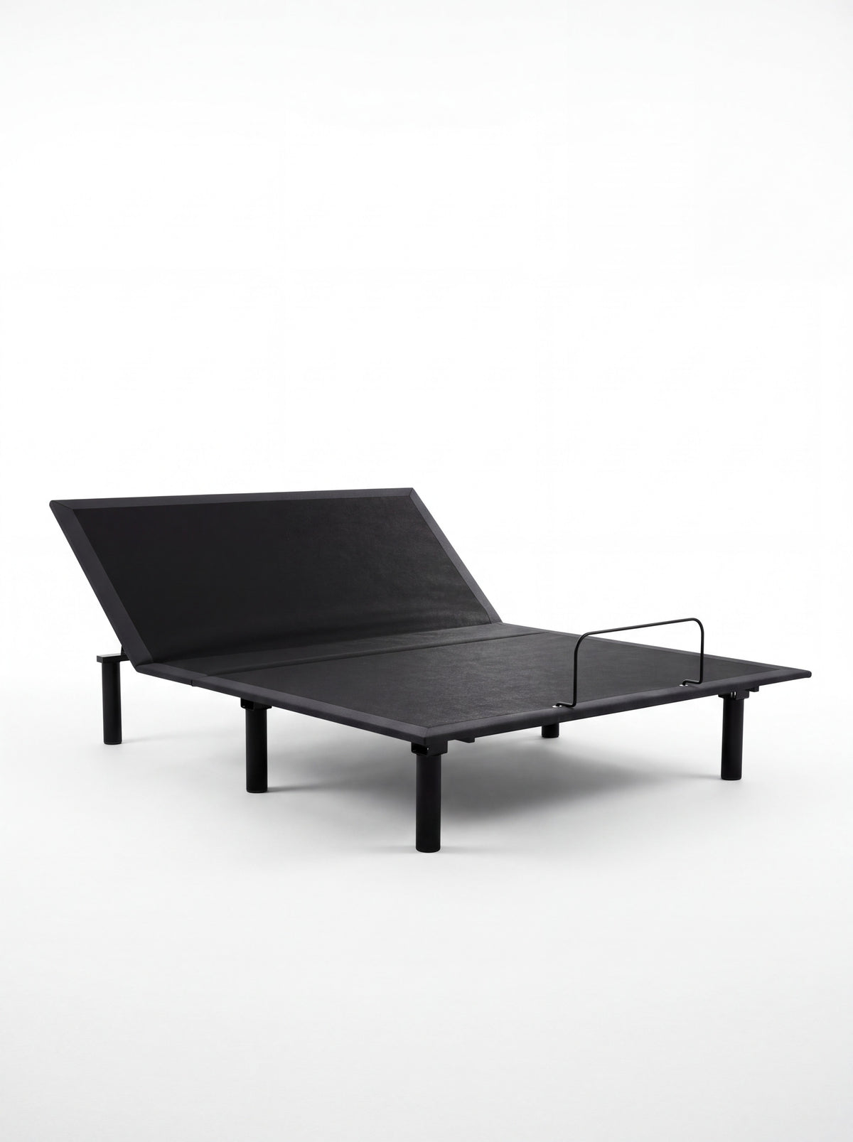 Base de lit électrique TOCO Meubles Baselogic Bronze noire avec tête inclinable et télécommande filaire