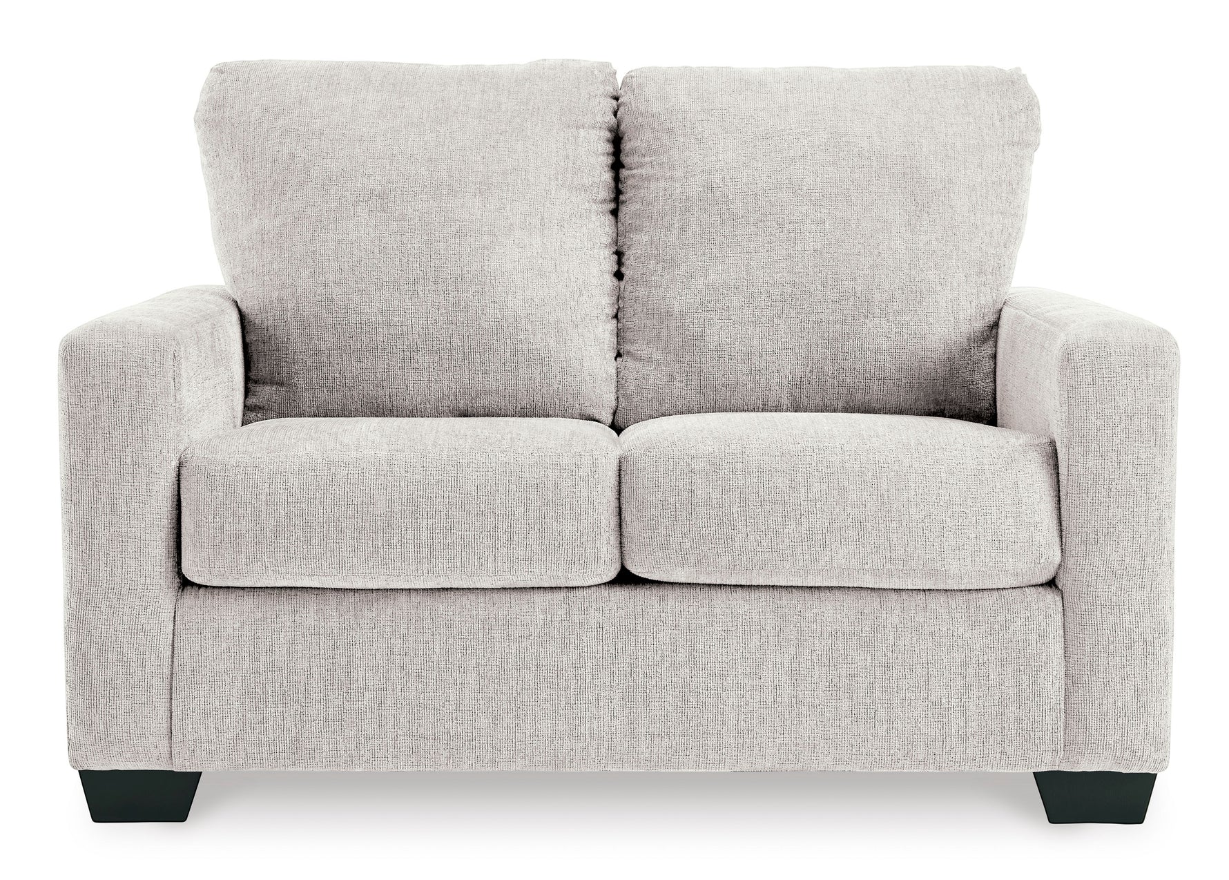 Toco Meubles - Canapé-lit Jabari 2 places gris clair en tissu, design moderne et confortable.