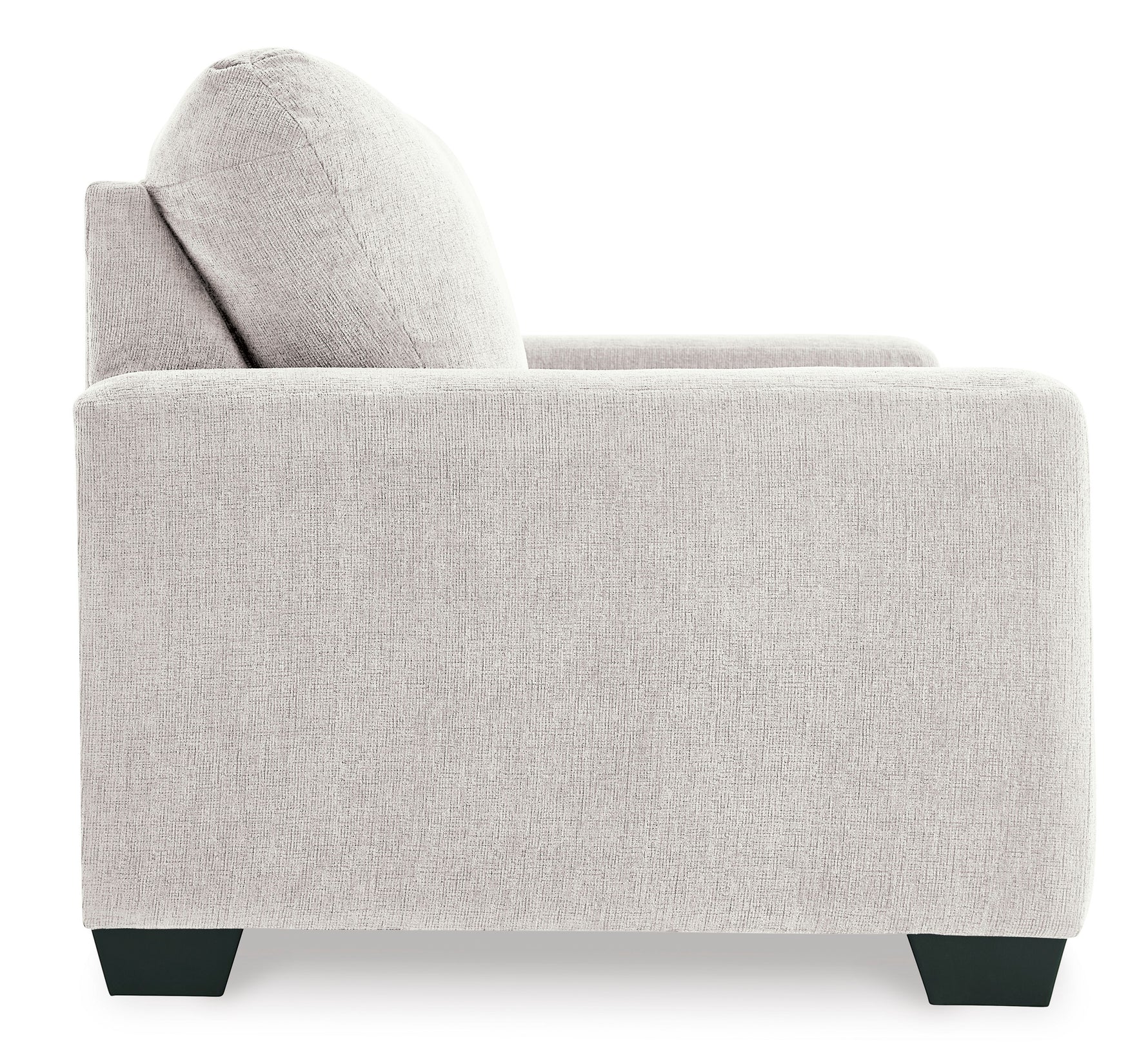 TOCO Meubles Canapé-lit Jabari 2 places gris clair en tissu, design moderne et confortable.