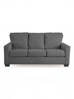TOCO Meubles Canapé-lit Jabari 3 places gris anthracite en tissu, design moderne et confortable.