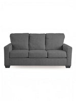 TOCO Meubles Canapé-lit Jabari 3 places gris anthracite en tissu, design moderne et confortable.