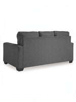 TOCO Meubles Canapé-lit Jabari 3 places gris anthracite en tissu, design moderne et confortable.