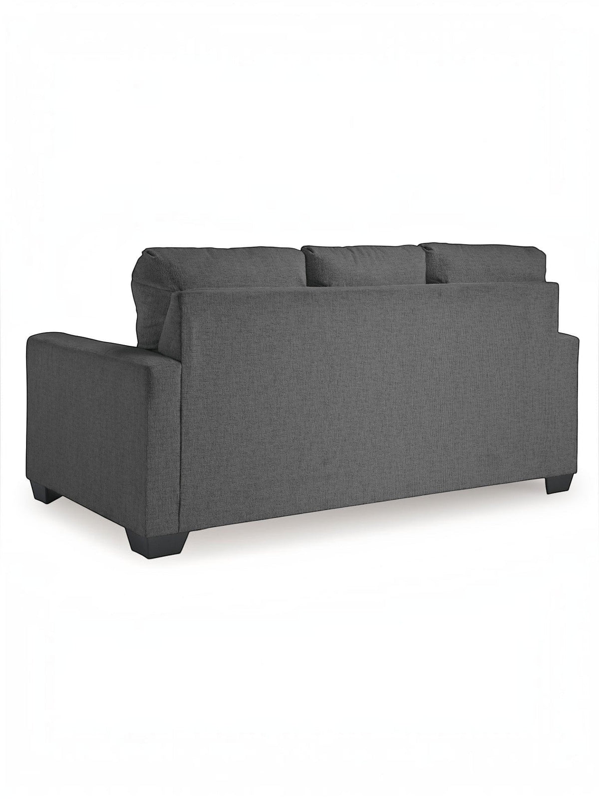 TOCO Meubles Canapé-lit Jabari 3 places gris anthracite en tissu, design moderne et confortable.