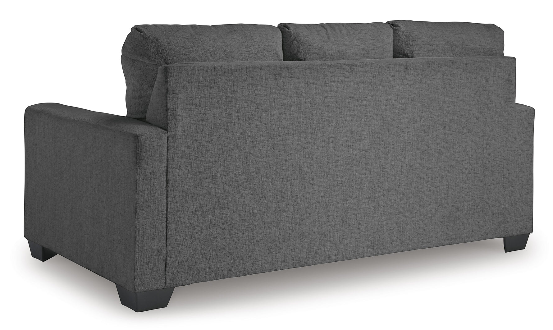 TOCO Meubles Canapé-lit Jabari 3 places gris anthracite en tissu, design moderne et confortable.