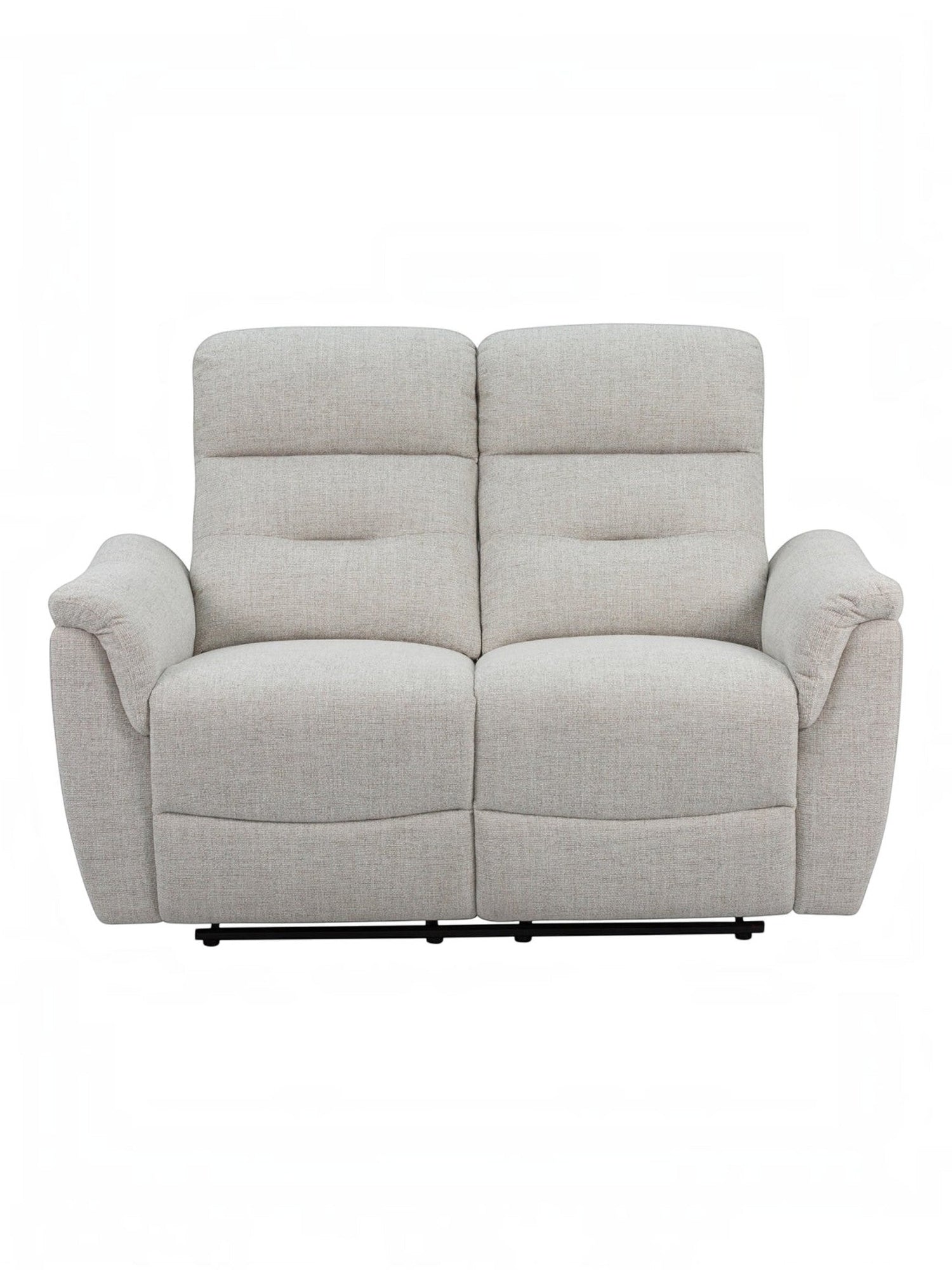 Causeuse inclinable Hudson de TOCO Meubles en tissu beige clair, design confortable et moderne pour salon