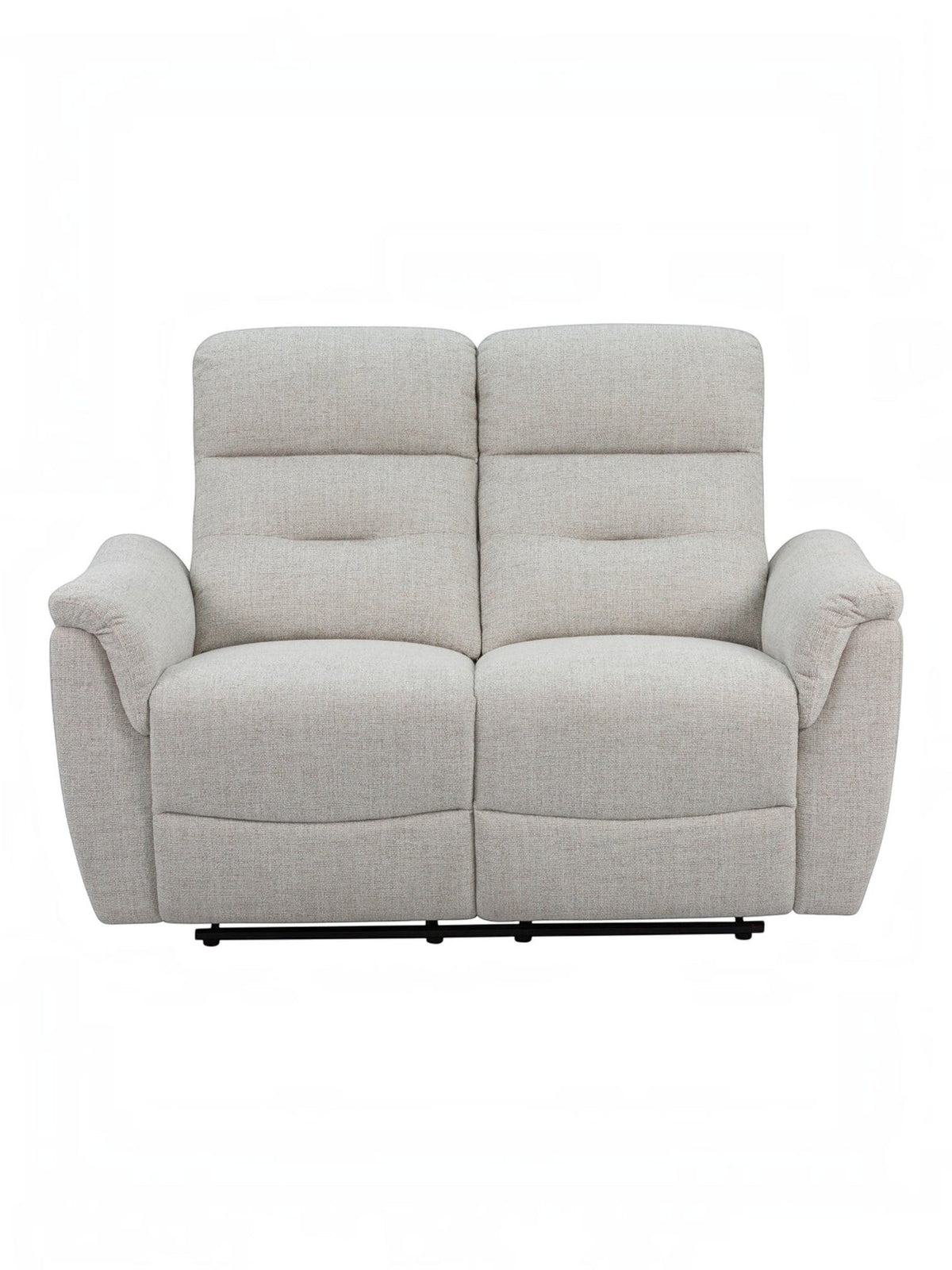 Causeuse inclinable Hudson de TOCO Meubles en tissu beige clair, design confortable et moderne pour salon
