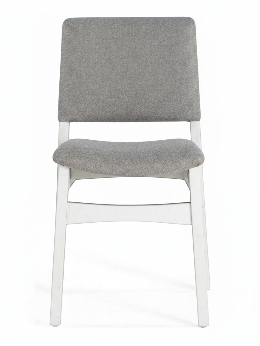 Chaise Transformer Table TOCO Meubles en bouleau argenté avec assise et dossier en tissu gris ergonomique