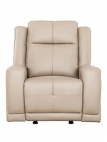 Fauteuil inclinable Charlie beige de TOCO Meubles au design moderne et confortable pour salon