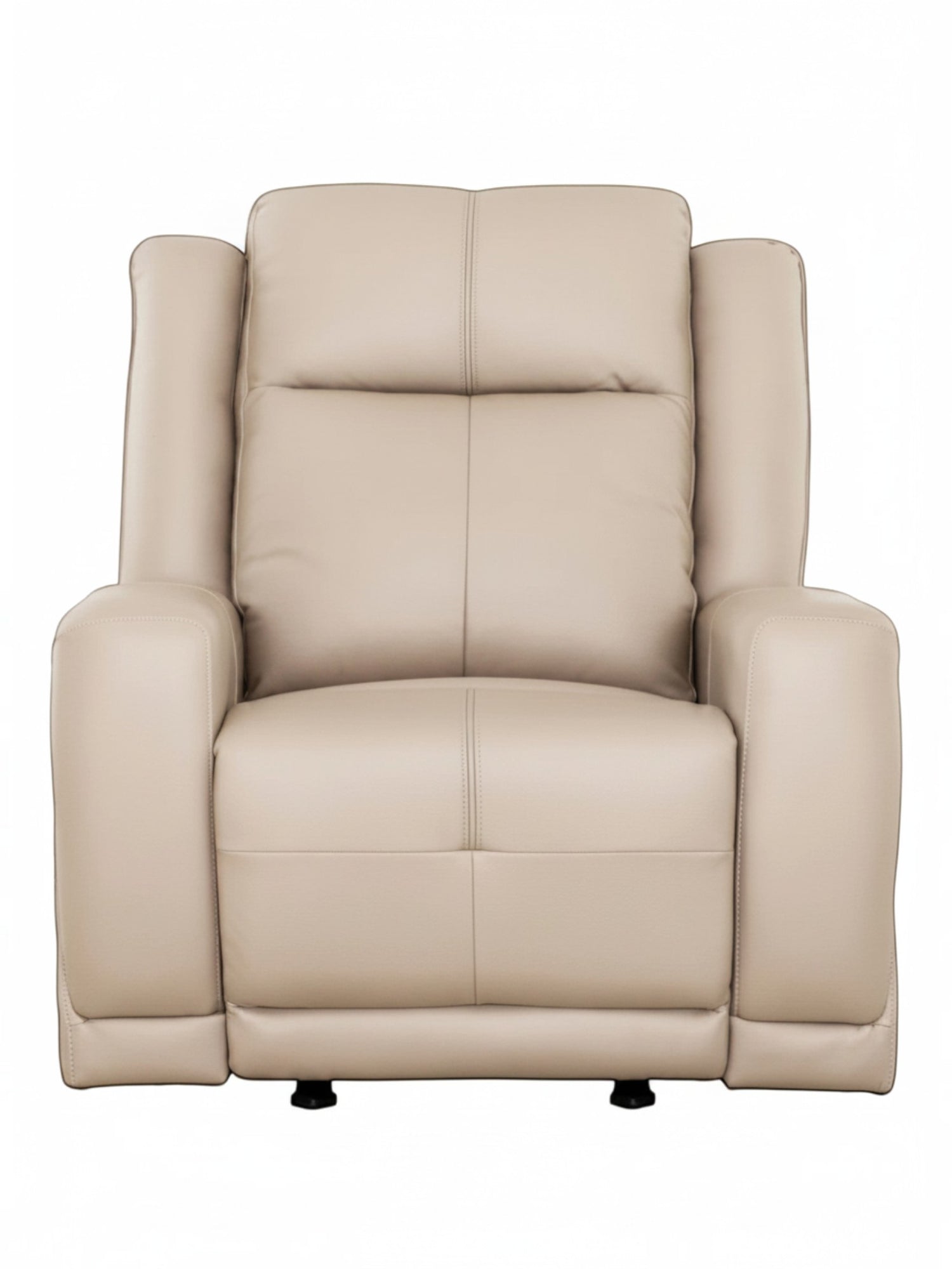 Fauteuil inclinable Charlie beige de TOCO Meubles au design moderne et confortable pour salon