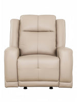 Fauteuil inclinable Charlie beige de TOCO Meubles au design moderne et confortable pour salon