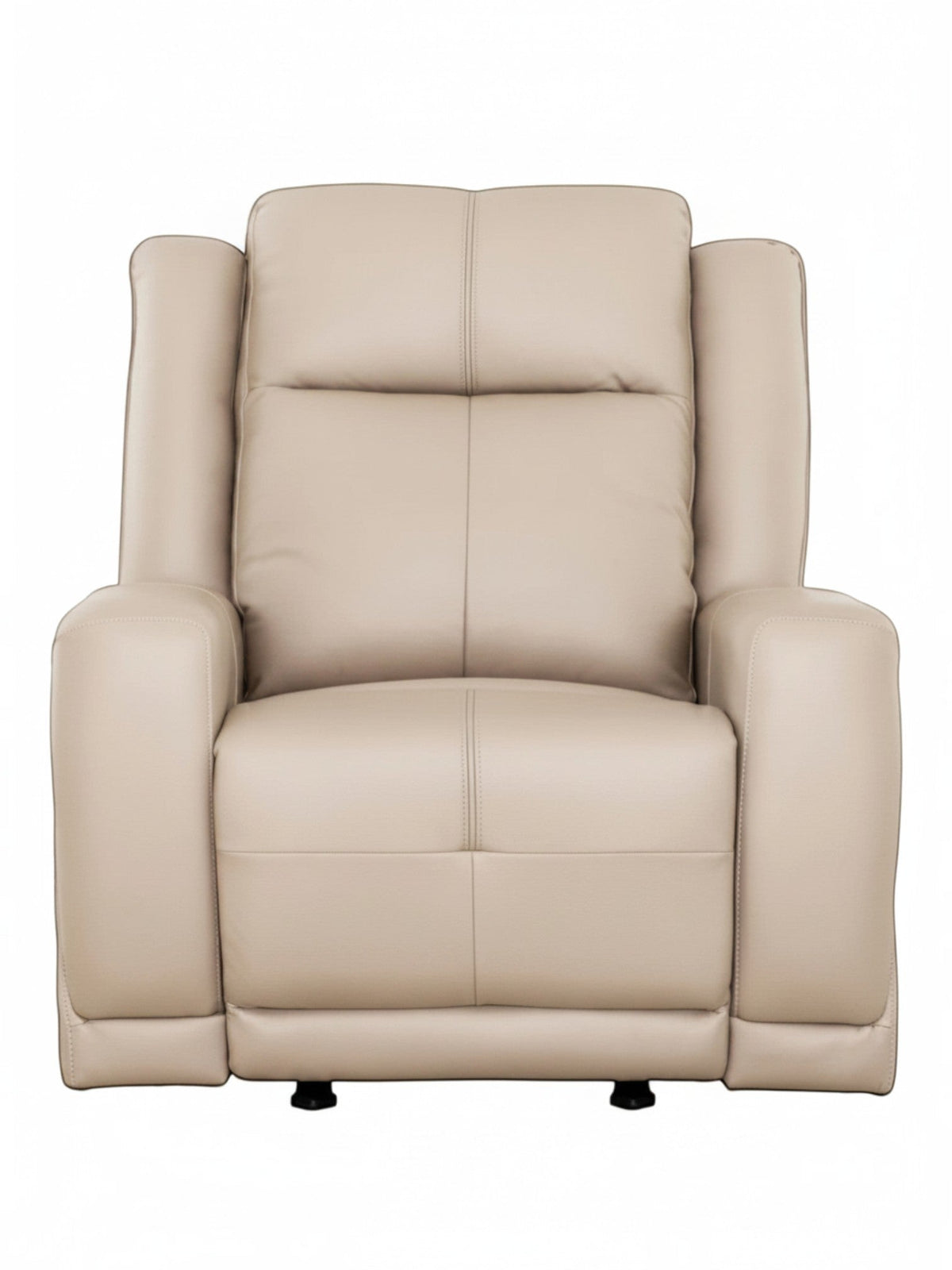 Fauteuil inclinable Charlie beige de TOCO Meubles au design moderne et confortable pour salon