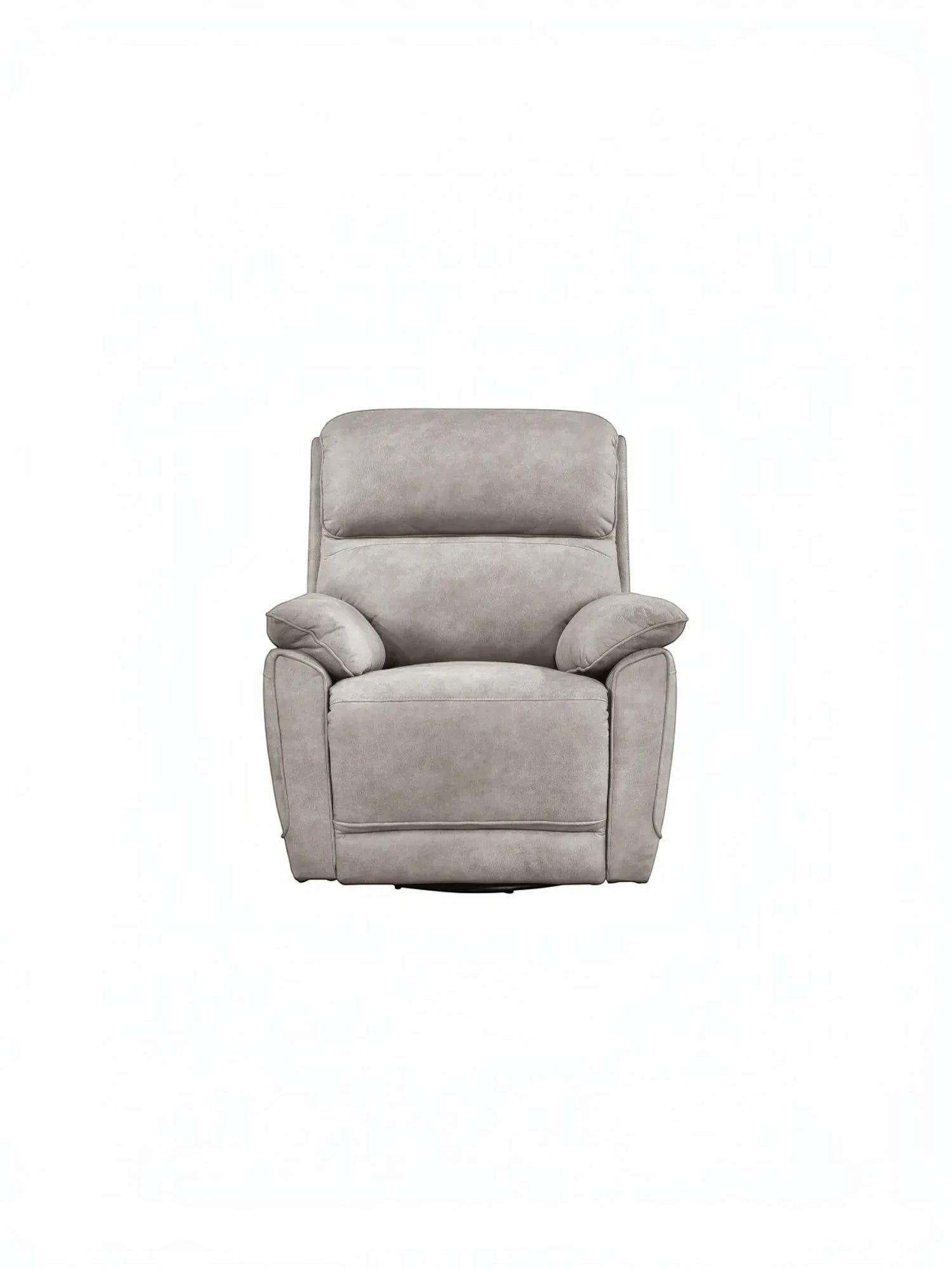 Fauteuil inclinable Dean gris clair TOCO Meubles, rembourré et confortable, idéal pour un coin détente.