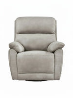 Fauteuil inclinable Dean gris de TOCO Meubles, confortable avec accoudoirs rembourrés pour le salon