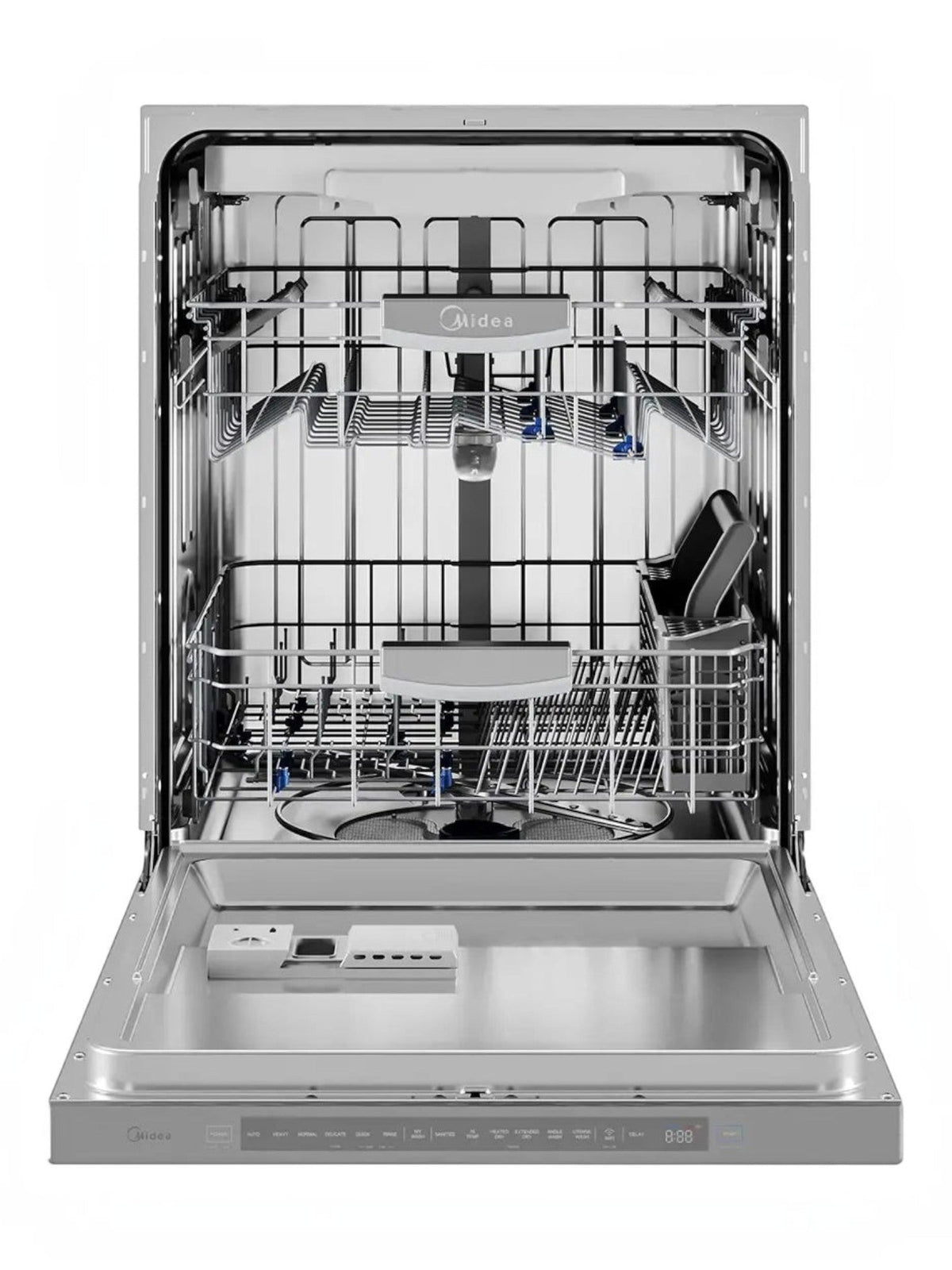 Lave-vaisselle MIDEA 24 pouces en acier inoxydable avec cuve durable et commandes tactiles chez TOCO Meubles