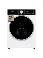 Laveuse compacte TOCO Meubles à chargement frontal, blanche avec écran numérique et technologie PowerMix et Steam Care
