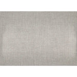 Lit plateforme Noria TOCO Meubles en tissu gris clair avec tête de lit capitonnée amovible.