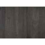 Lit Stella TOCO Meubles gris imitation bois avec détails métal peint, design moderne et épuré.