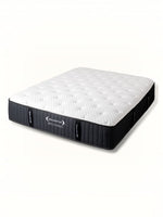 Matelas Ariya Hybrid TOCO Meubles simple XL avec surface matelassée blanche et côtés gris foncé