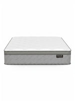 Matelas Back care Quartet TOCO Meubles avec ressorts ensachés, mousse AirFeel et gel rafraîchissant, blanc et gris